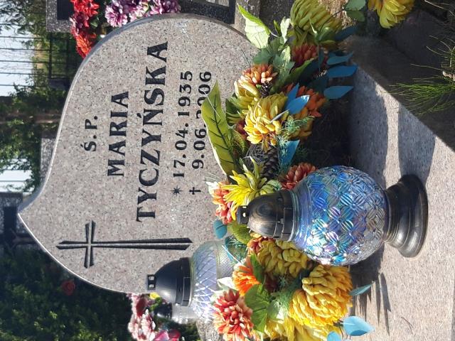 Grób MARIA TYCZYŃSKA